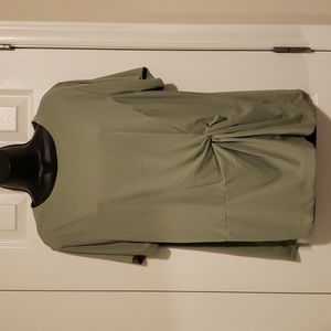 Time and Tru Light Green Top